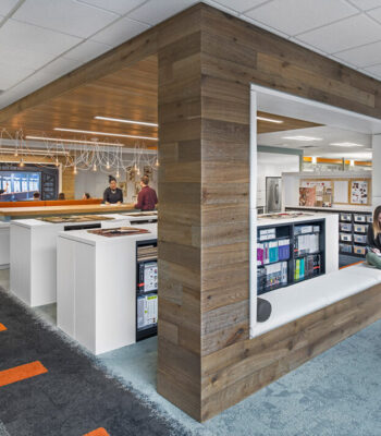 kraemer-design-group-kdg-detroit-main-office-materials-station-sitting-area-wood-outovation-tv-islands-workspace-header