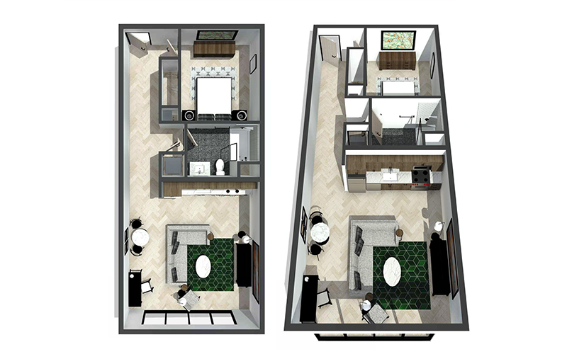 Rendered Plans Rendered Plans